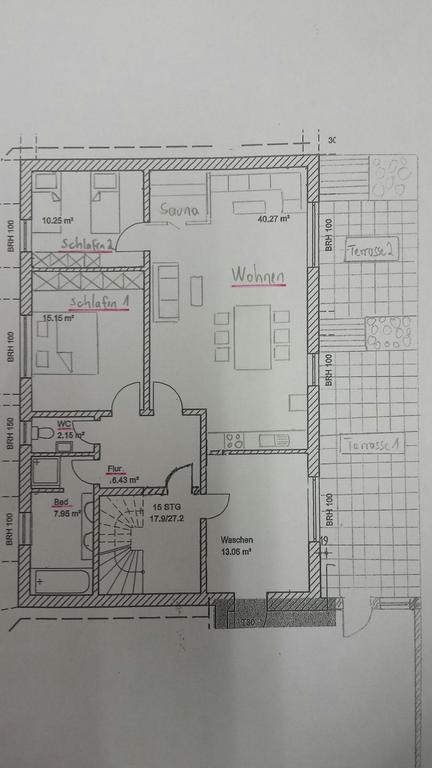 Ferienwohnung Jara 1 Mit Sauna Stolberg  Exterior foto